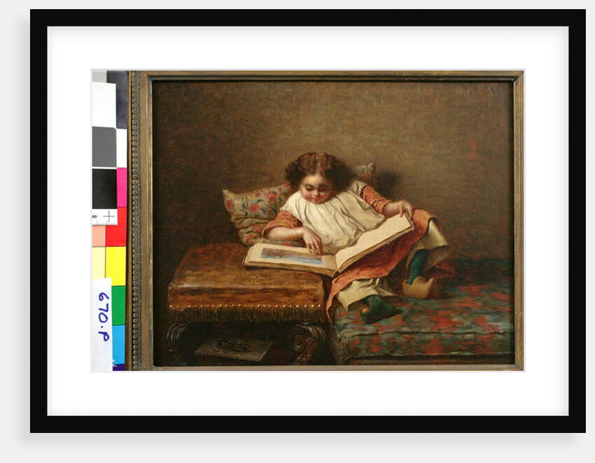 The Art Lover by Eastman Johnson