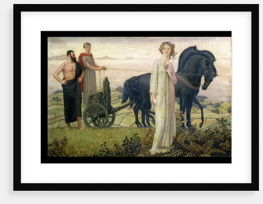 Pluto and Proserpine, 1914 by Henry Bryson Burroughs