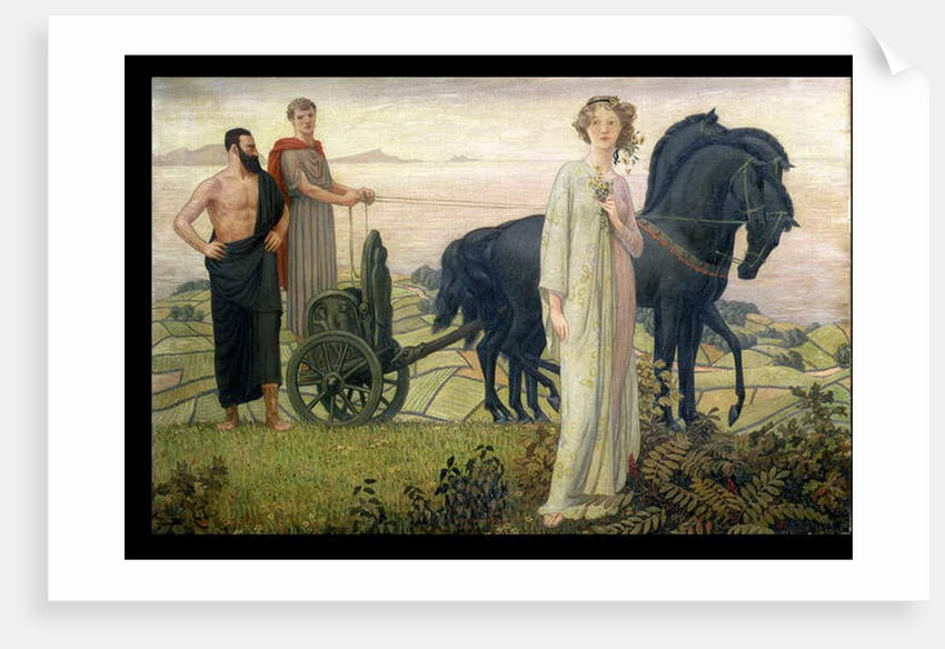 Pluto and Proserpine, 1914 by Henry Bryson Burroughs