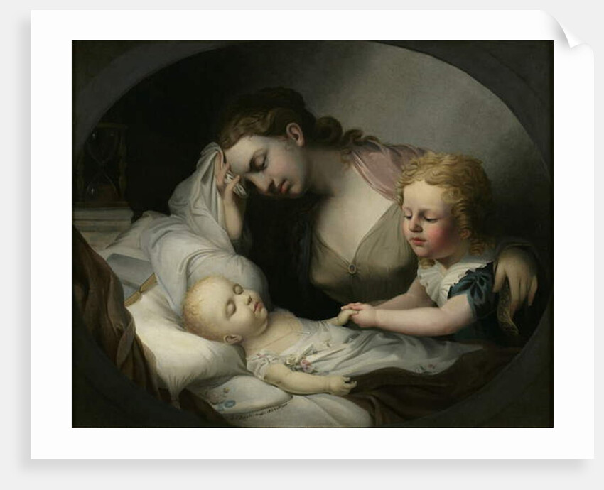 Mother Lamenting Over Her Child, 1824 by Alfred Thomas Agate