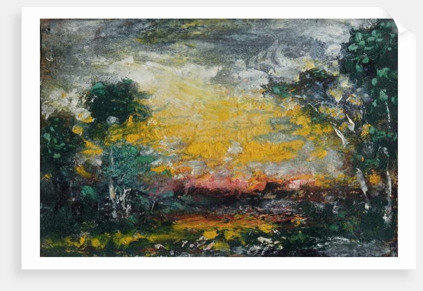 Sunset, 1916 by Ralph Albert Blakelock