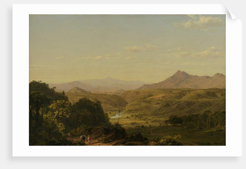 Scene Among the Andes, 1854 by Frederic Edwin Church