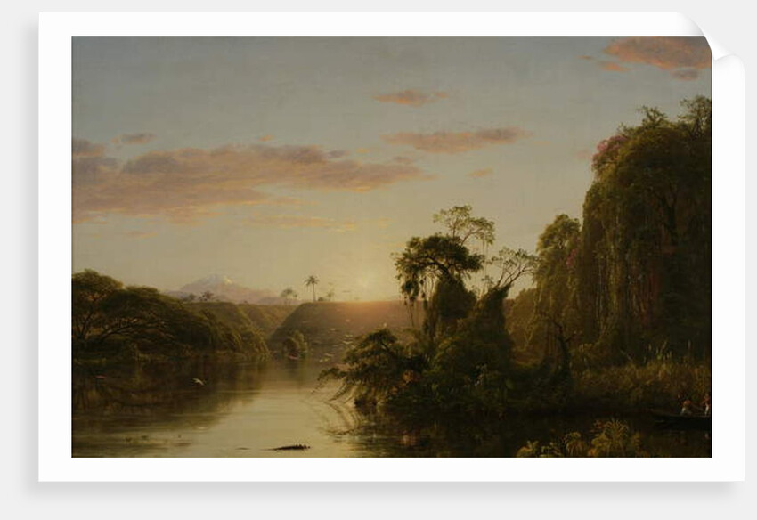 Scene on the Magdalena, 1854 by Frederic Edwin Church