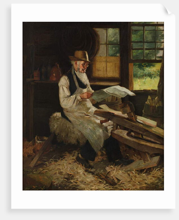 An Idle Moment by Benjamin West Clinedinst