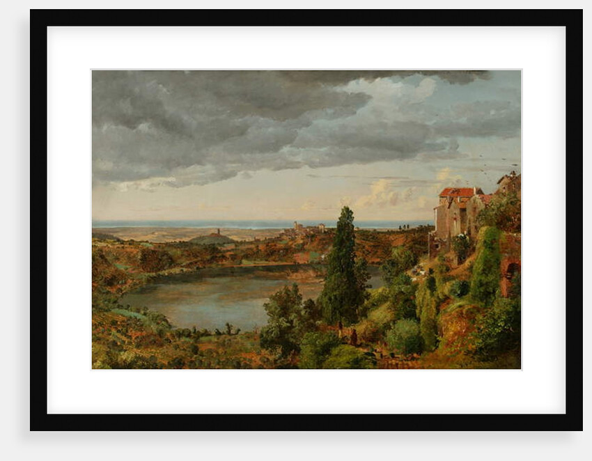 The Lake of Nemi, 1848 by Jasper Francis Cropsey