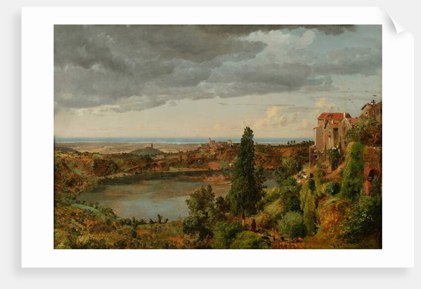 The Lake of Nemi, 1848 by Jasper Francis Cropsey
