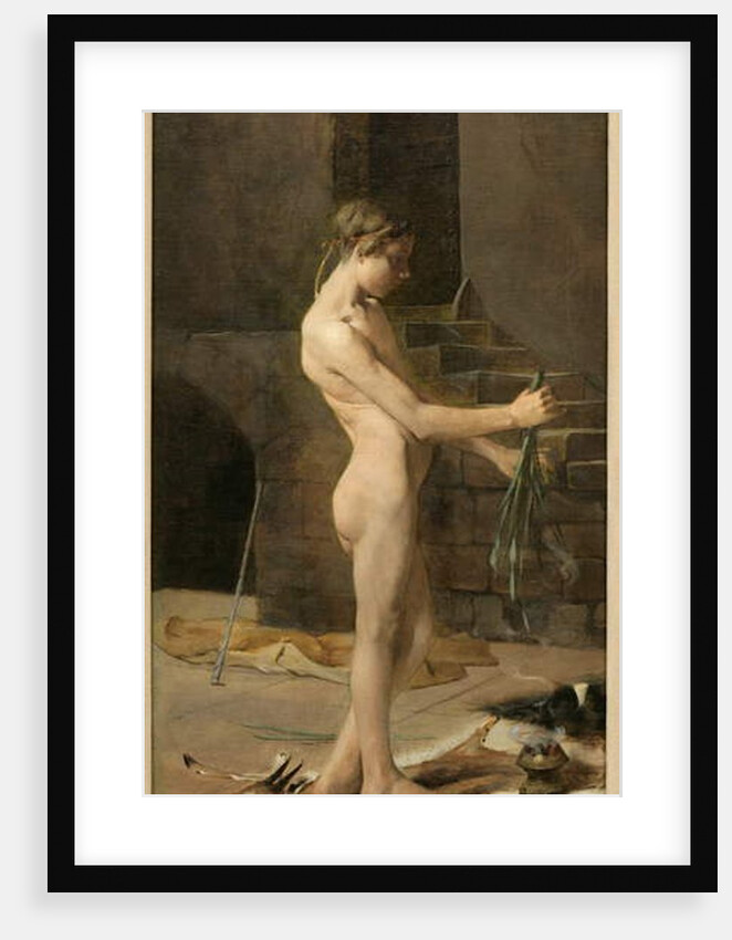 The Sorcerer's Slave, 1877 by Thomas Wilmer Dewing