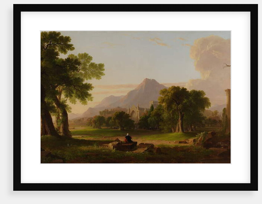 The Evening of Life, 1840 by Asher Brown Durand