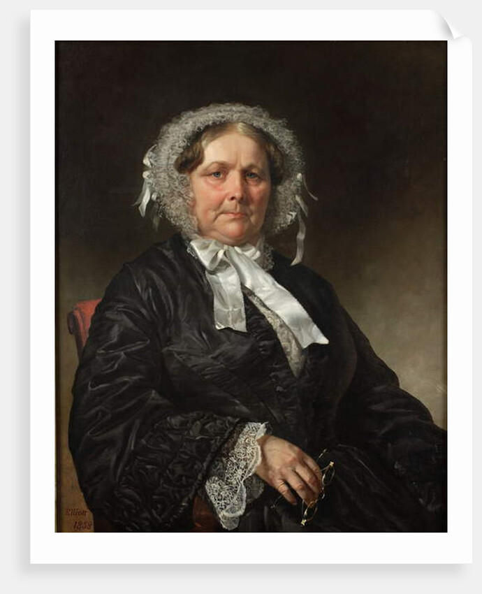 Mary Ann Goulding, 1858 by Charles Loring Elliot