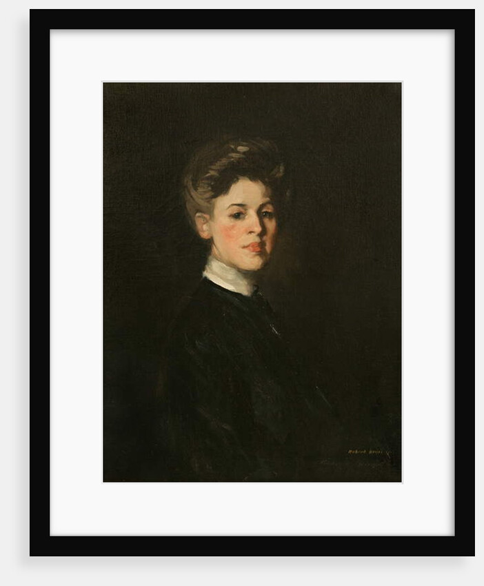 Portrait of Maja in Dark Blue, 1903 by Robert Cozad Henri