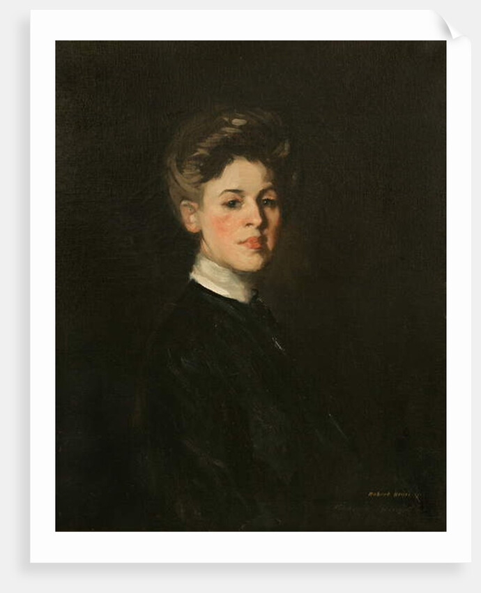 Portrait of Maja in Dark Blue, 1903 by Robert Cozad Henri