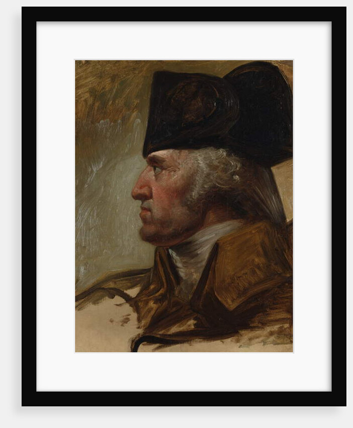 George Washington, Study for Washington Crossing the Delaware, c.1850 by Emanuel Gottlieb Leutze