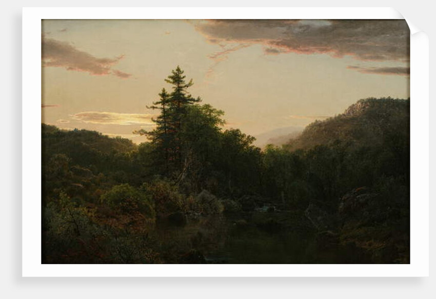 Sources of the Susquehanna, 1857 by Louis Remy Mignot