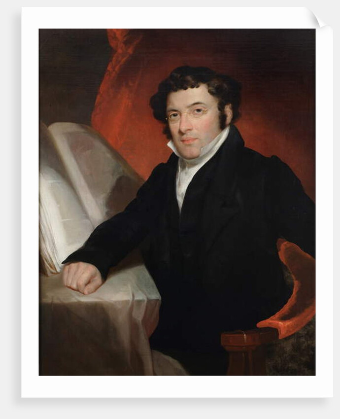 Dr. Frederick Gore King, 1827-28 by Samuel Finley Breese Morse