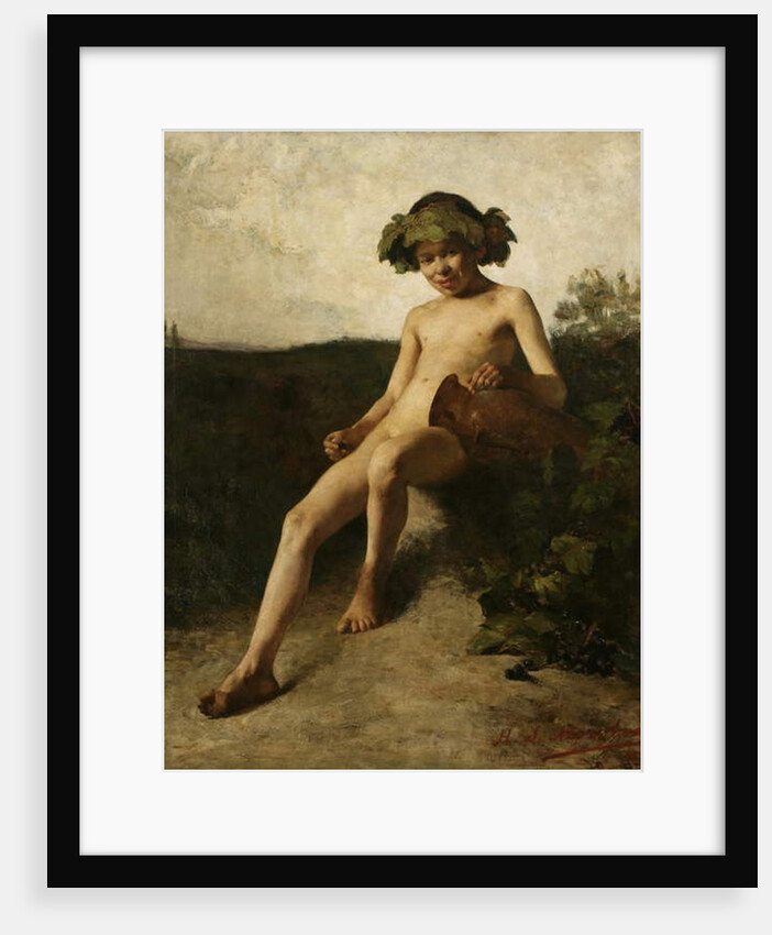 L'Infant Bacchus, 1880 by Henry Siddons Mowbray