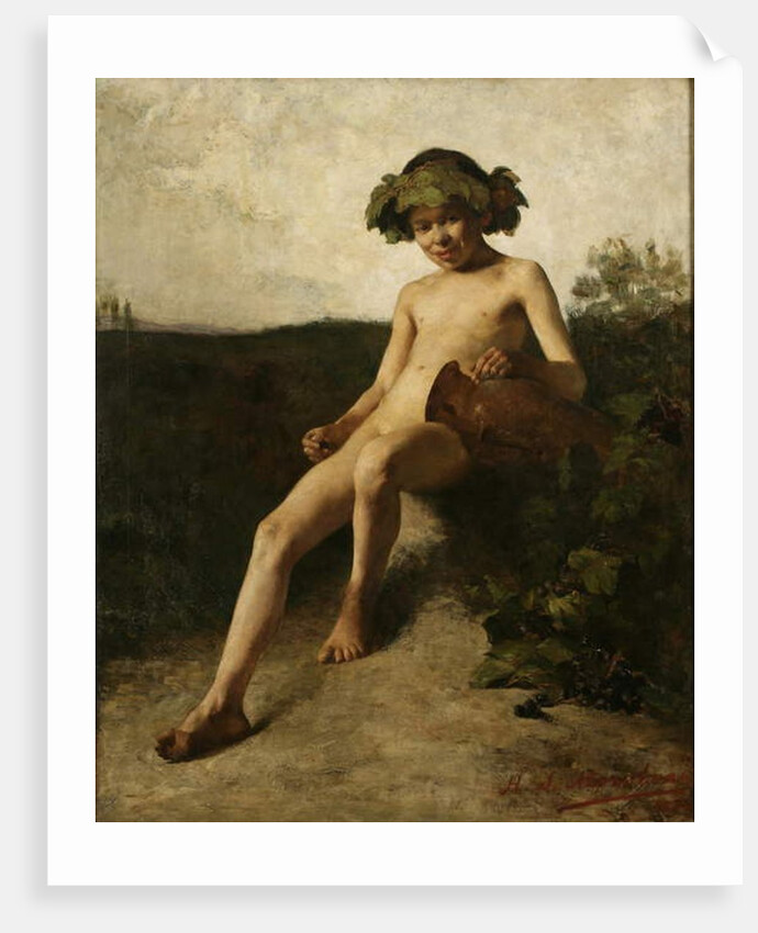 L'Infant Bacchus, 1880 by Henry Siddons Mowbray