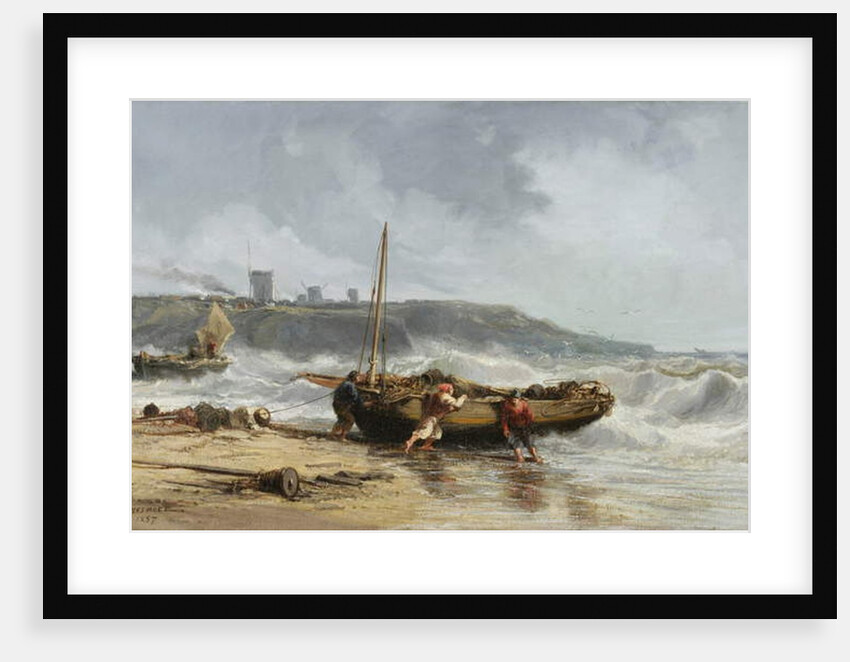 Coast Scene, 1857 by Jules Achille Noel