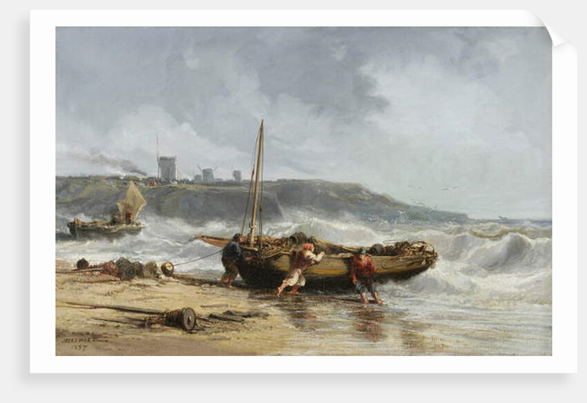 Coast Scene, 1857 by Jules Achille Noel