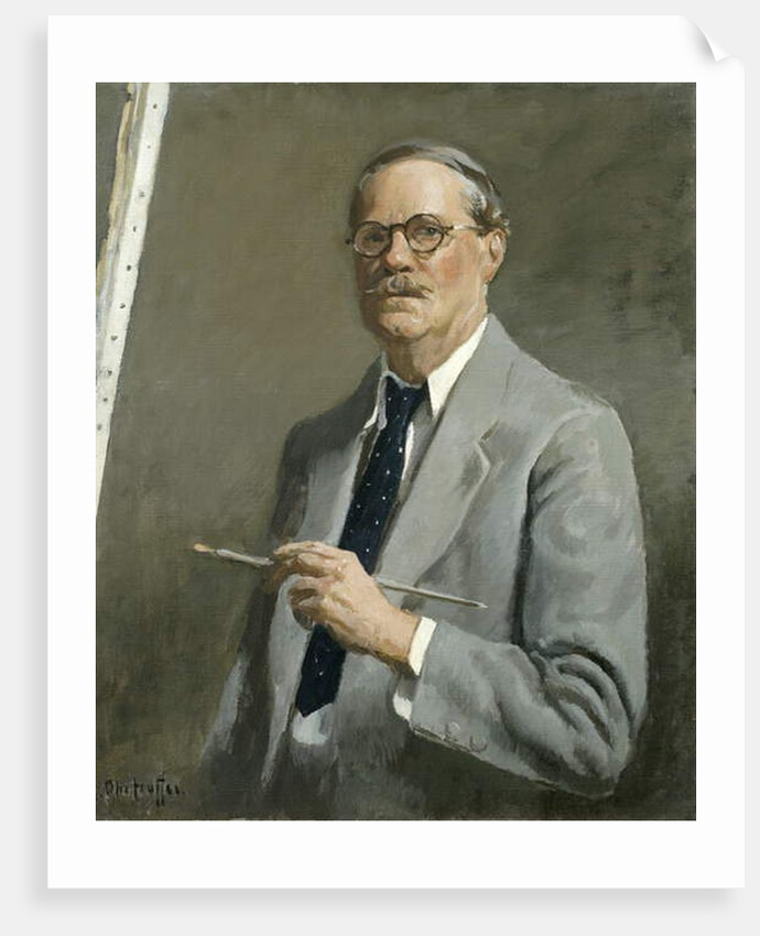 Self-Portrait by George Oberteuffer