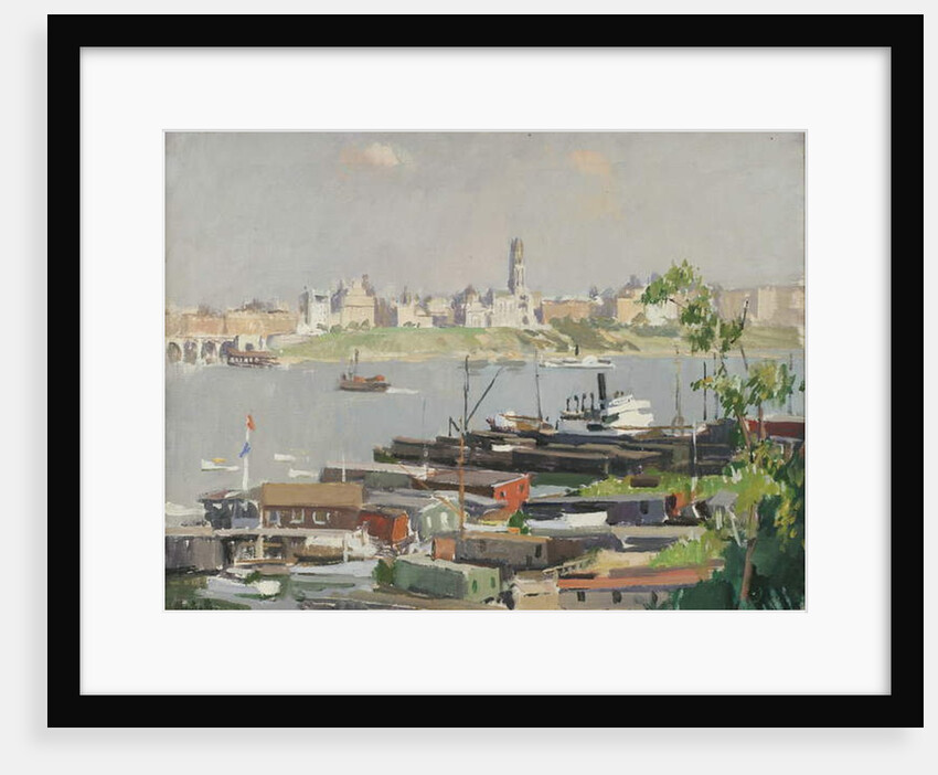 Upper Manhattan by George Oberteuffer