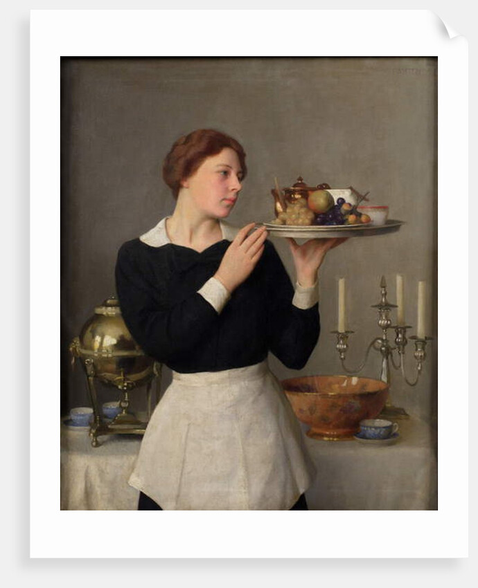The Waitress, 1923 by William McGregor Paxton