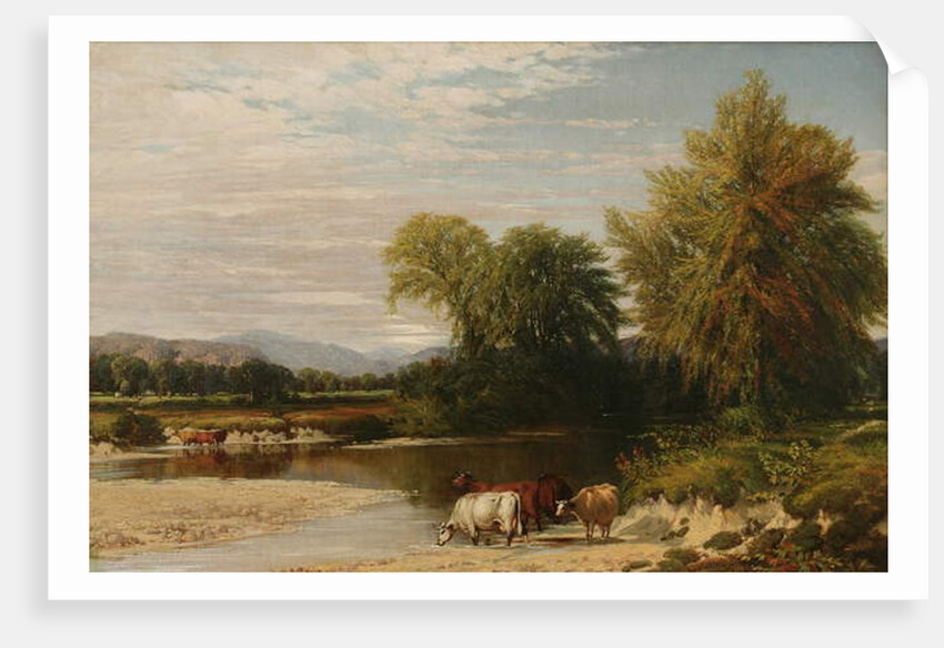The Ford, 1856 by Aaron Draper Shattuck