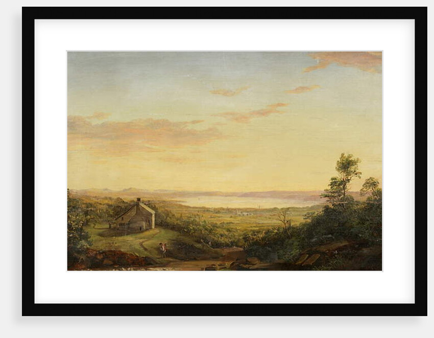Landscape, Upper Hudson by Jasper Francis Cropsey