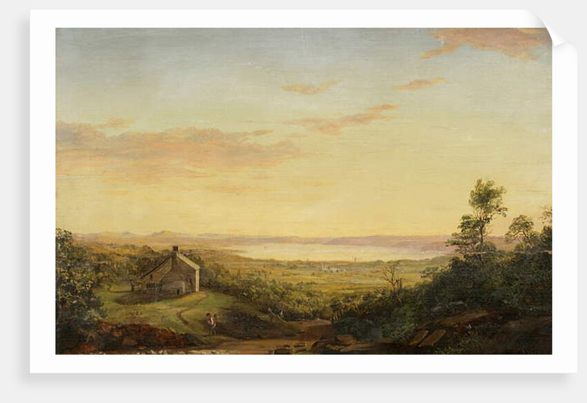 Landscape, Upper Hudson by Jasper Francis Cropsey