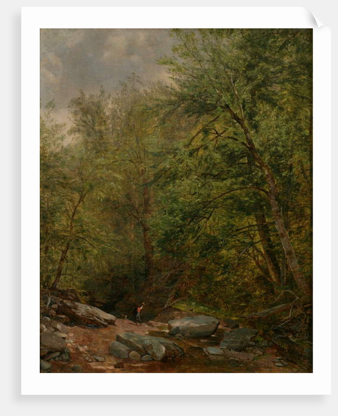 Study from Nature, 1863 by Thomas Worthington Whittredge