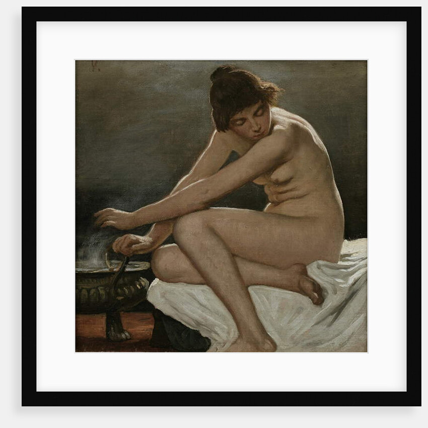 Study for 'La Strega, the Witch' by Elihu Vedder