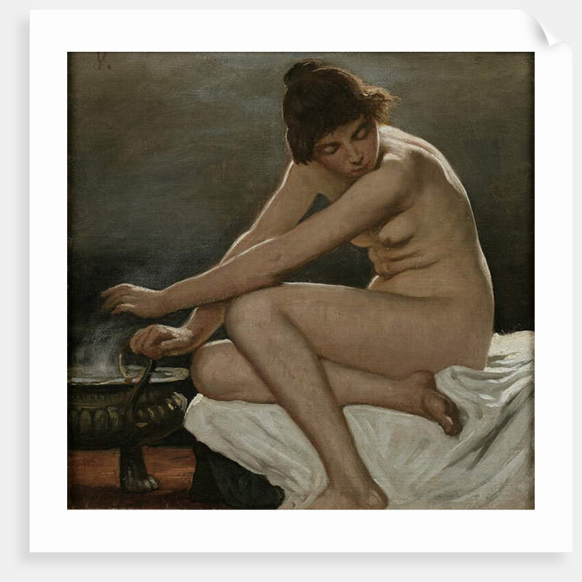 Study for 'La Strega, the Witch' by Elihu Vedder