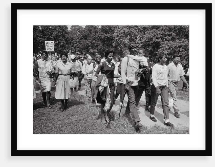 The March on Washington: Freedom Walkers, 28th August 1963 by Nat Herz