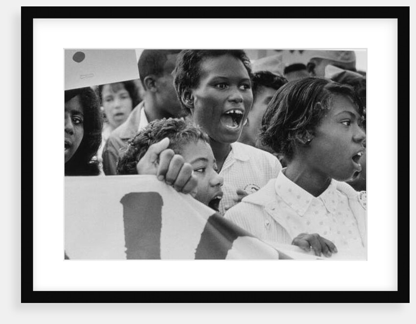The March on Washington: A Group from Detroit, 28th August 1963 by Nat Herz