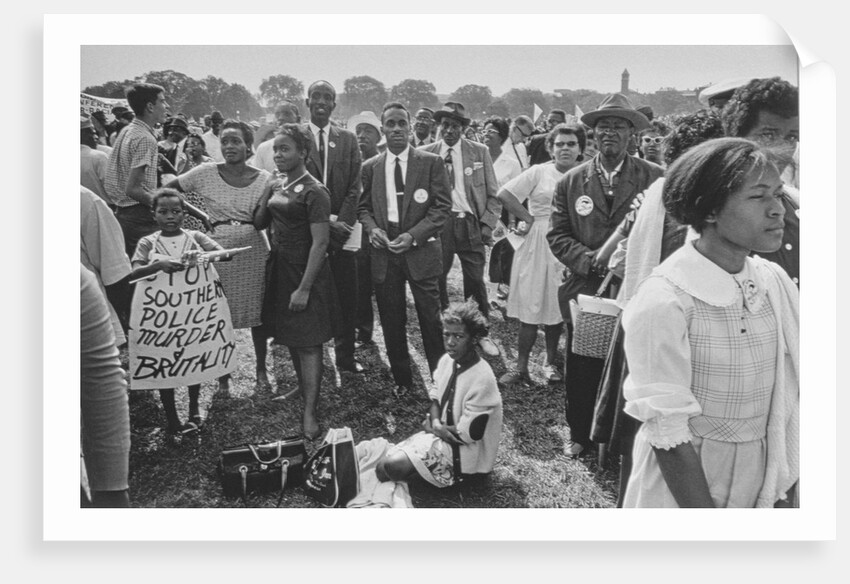 The March on Washington: Washington Monument Grounds, 28th August 1963 by Nat Herz