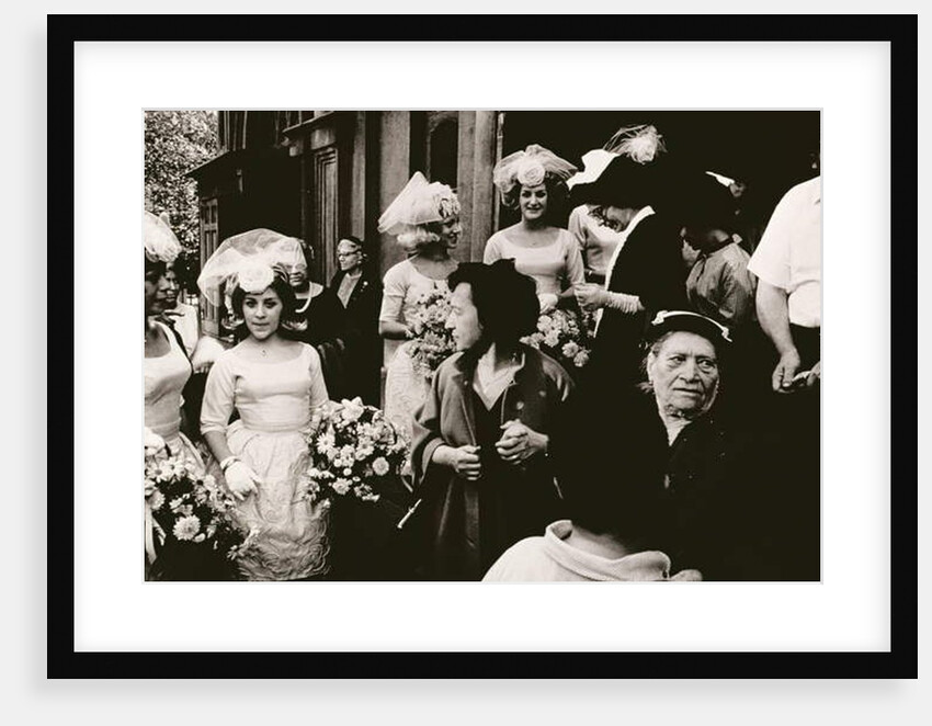 Old St. Patrick's, Mulberry Street Wedding, c.1953-64 by Nat Herz