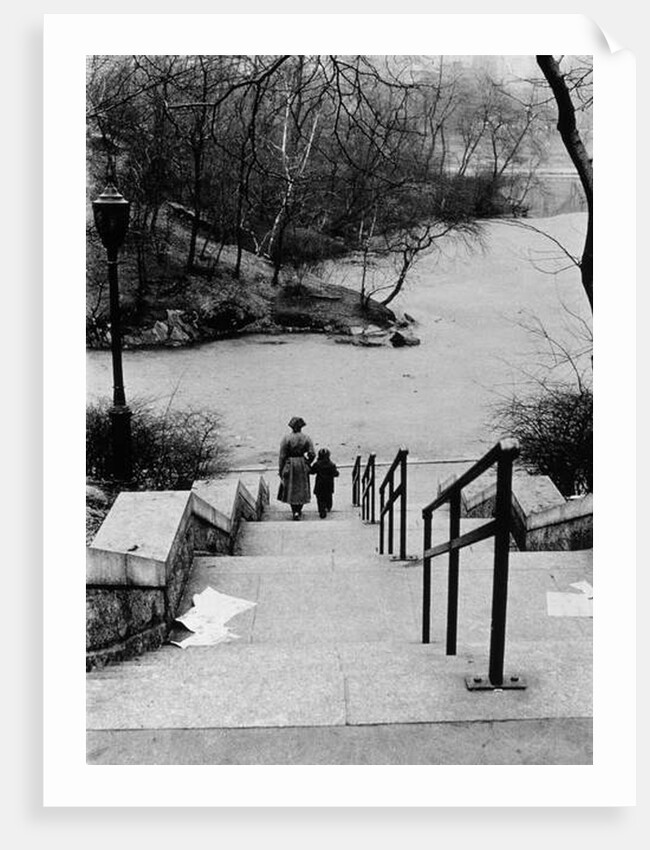 Central Park in Winter, c.1953-64 by Nat Herz