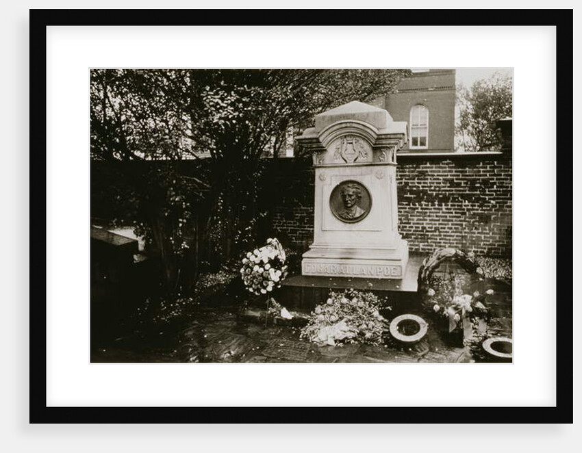 Edgar Allan Poe's Grave, Baltimore, Untitled 28, c.1953-64 by Nat Herz