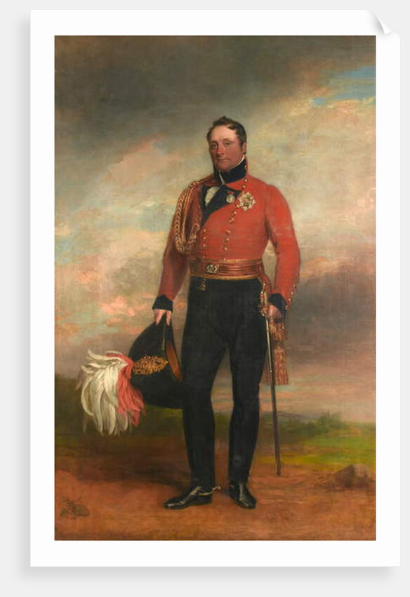 Lieutenant-General Rowland, Lord Hill, c.1819 by George Dawe