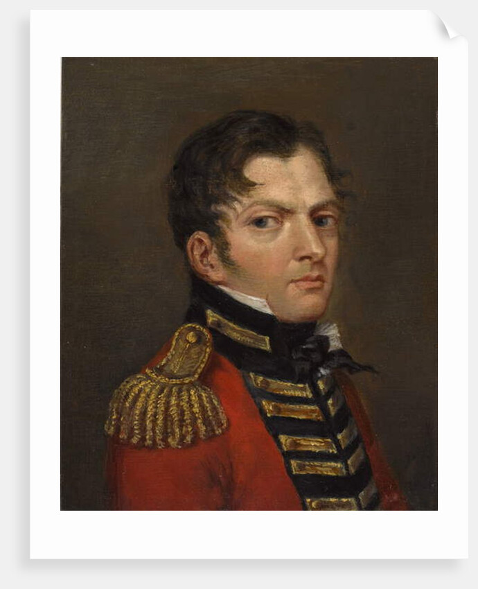 Captain Augustus Hartmann, 2nd Line Battalion, King’s German Legion, 1815 by Paul Dumortier