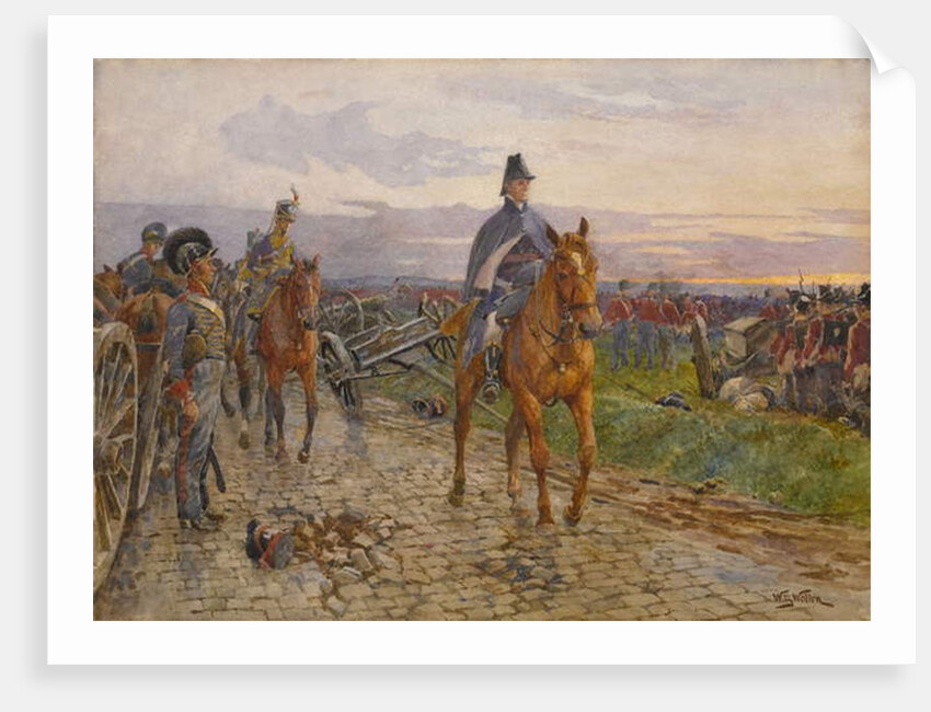 Wellington at Waterloo, 1815 by William Barnes Wollen