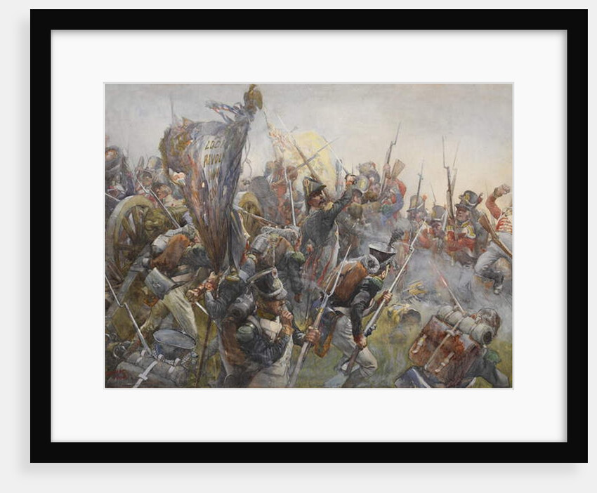The 88th Foot at the Battle of Salamanca, 1812, 1904 by Christopher Clark