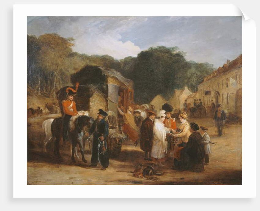 The Village of Waterloo by George Jones