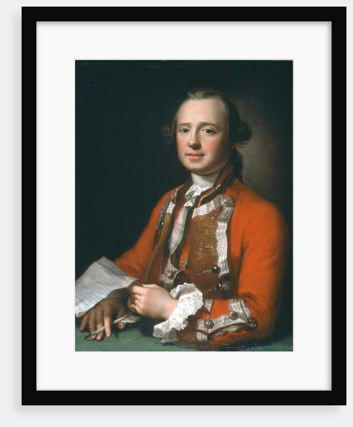 Lieutenant Colonel James Adolphus Oughton 37th Regiment of Foot, c.1753 by George Knapton