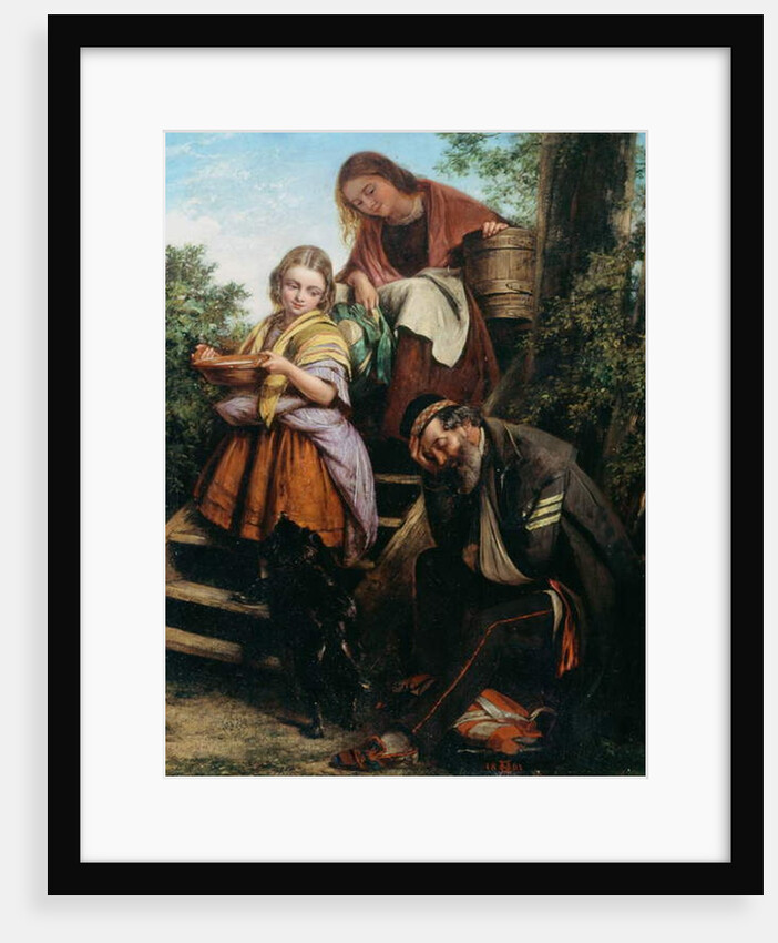 The Soldier's Return, c.1861 by Henry Nelson O'Neil