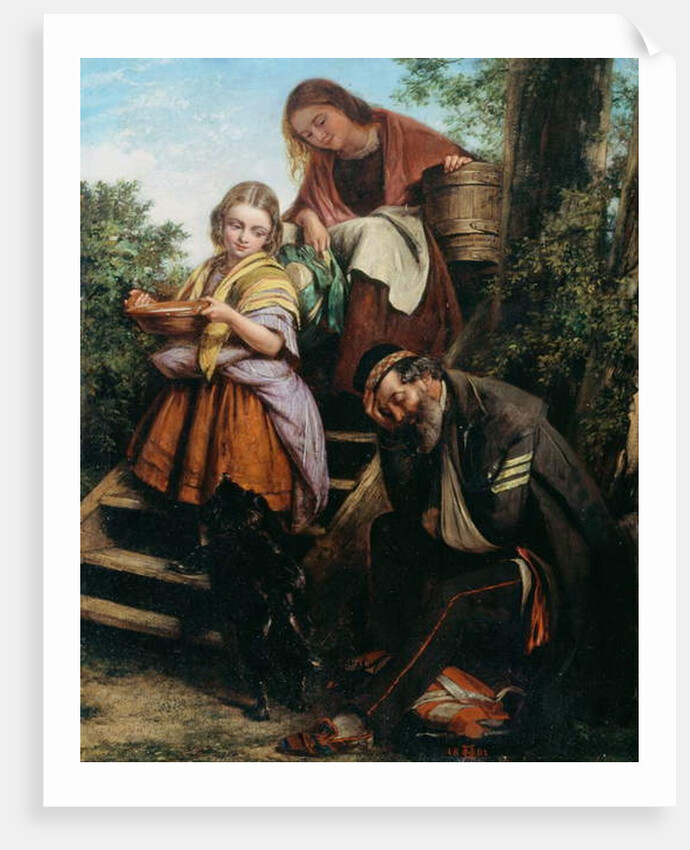 The Soldier's Return, c.1861 by Henry Nelson O'Neil