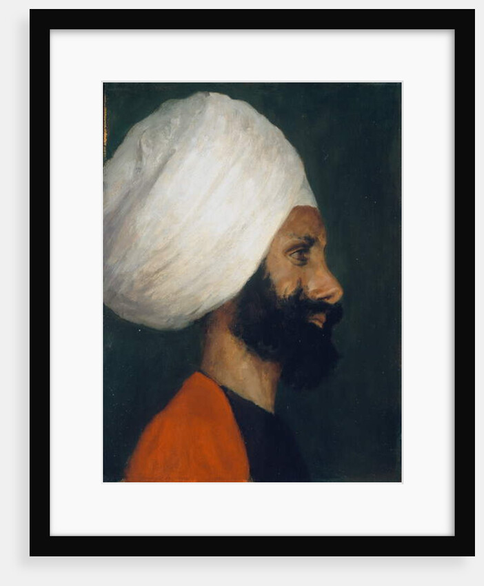 Chet Singh, a chaprassee of Field Marshal Lord Roberts, c.1890 by Lady Aileen Roberts