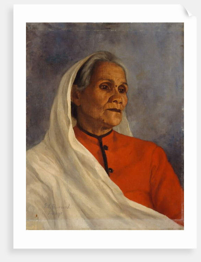 Nussiban, our ayah, 1895 by Gertrude Ellen Burrard