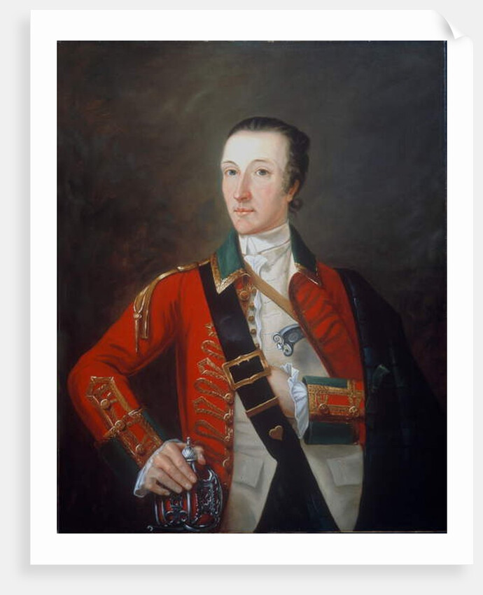 Captain James Gorry, 87th Regiment of Foot, or Highland Volunteers, 1760 by English School