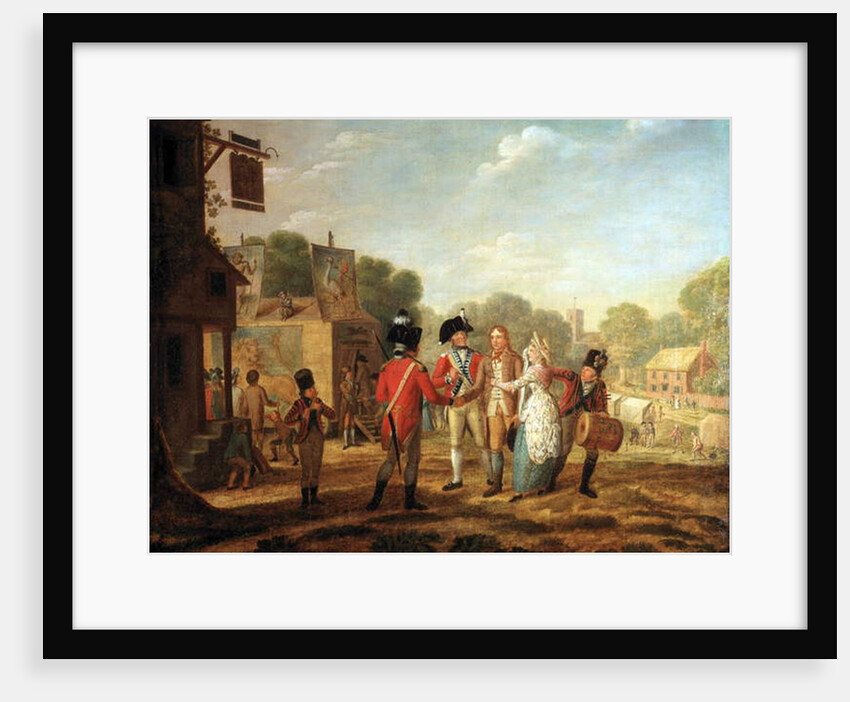 The King's Shilling, c.1770 by English School