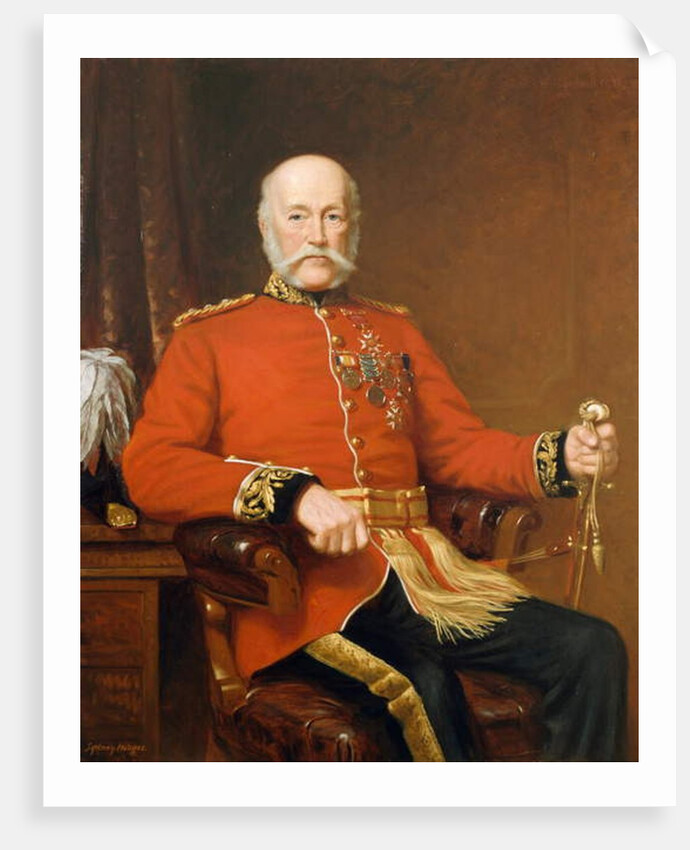 General Joseph Edwin Thackwell CB 1894 by J. Sydney Willis Hodges